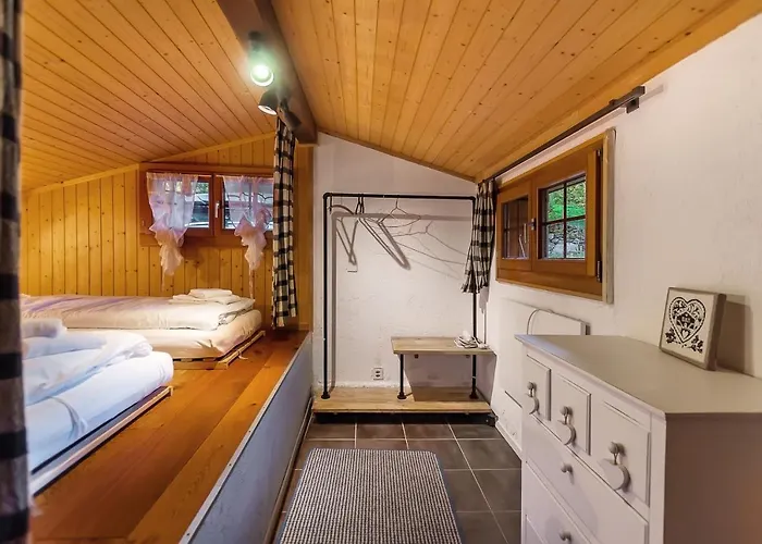 Charming Little For 6 People & Free Lockers Alpesi faház